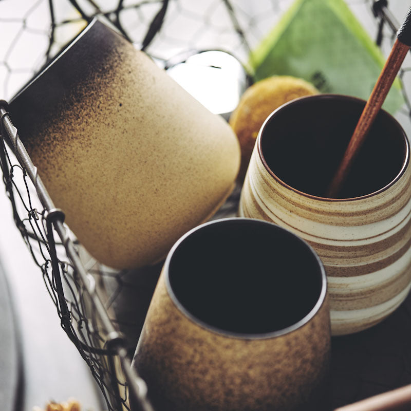 Office Japanese style retro coffee cup