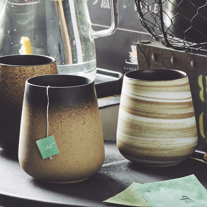 Office Japanese style retro coffee cup