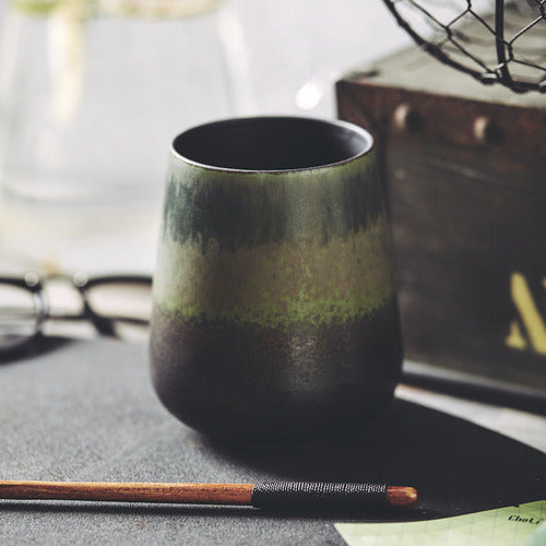 Office Japanese style retro coffee cup