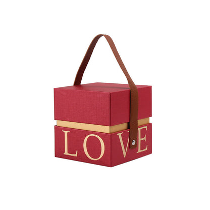 Fashion Simple Valentine's Day Hand-held Gift Box