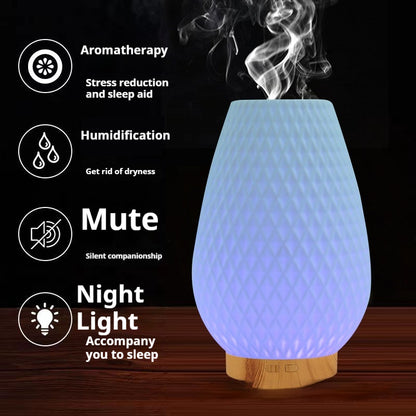 Fashion Indoor Home Dual-purpose Humidifier Aroma Diffuser