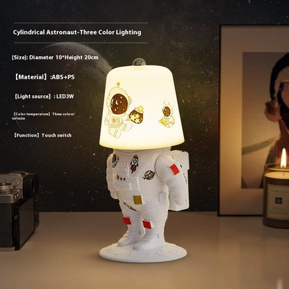 Creative Astronaut Moon Charging Astronaut Small Night Lamp