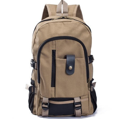 Men's Backpacks Canvas Backpack Student Bags