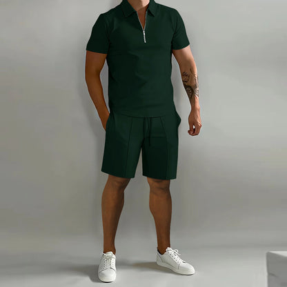 Men's Fashion Personality Shorts Sports Suit