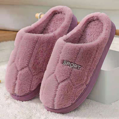 Non-slip Plus Velvet Cotton Slippers