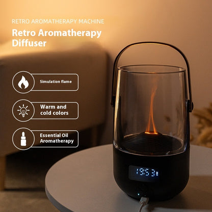 Creative Flame Aroma Diffuser Home Office Humidifier