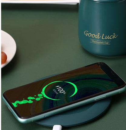 Wireless Charging Heating Cup Warm Hot Milk