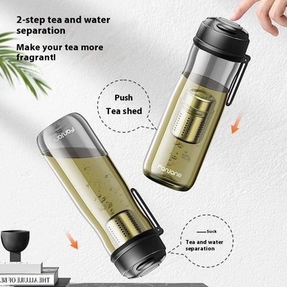 Magnetic Bubble Tea Cup Separates From Tea Water