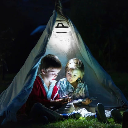 Camping Fan Light - It Is A Powerful Companion To Dispel The Stuffy Heat And Light Up The Night When Camping And Outdoor Adventures