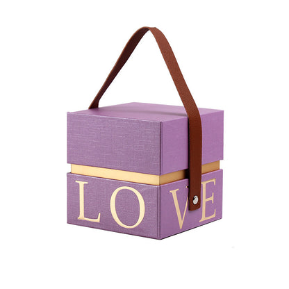 Fashion Simple Valentine's Day Hand-held Gift Box