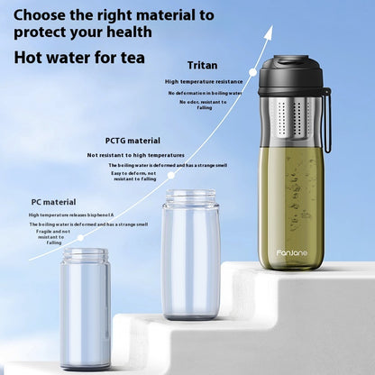 Magnetic Bubble Tea Cup Separates From Tea Water